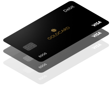 GOLDCARD Debitkarte – VISA, 8956