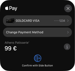 GOLDCARD Apple Pay – GOLDCARD VISA 1234
